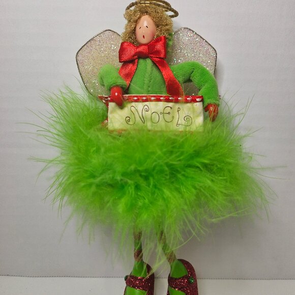 NIB Flurries Christmas Fairy "Noel" by Silvestri Christmas Ornament - Picture 2 of 9